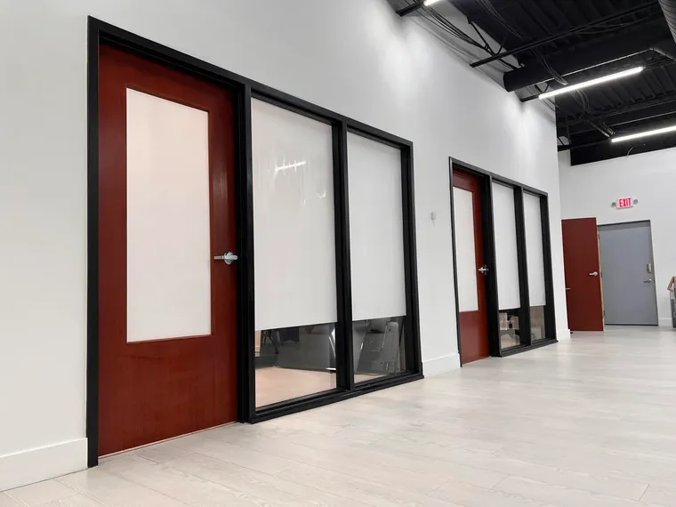 Office — Privacy Film Installation